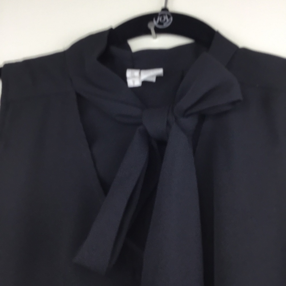 Japna Black Sheer Sleeveless Blouse Size Small - Picture 4 of 6